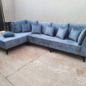 Modern L-shaped sectional couch