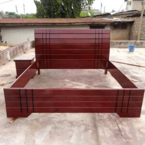 Dark Wood Bed Frame