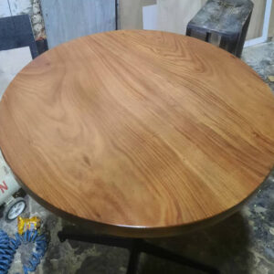 Round Wooden Table